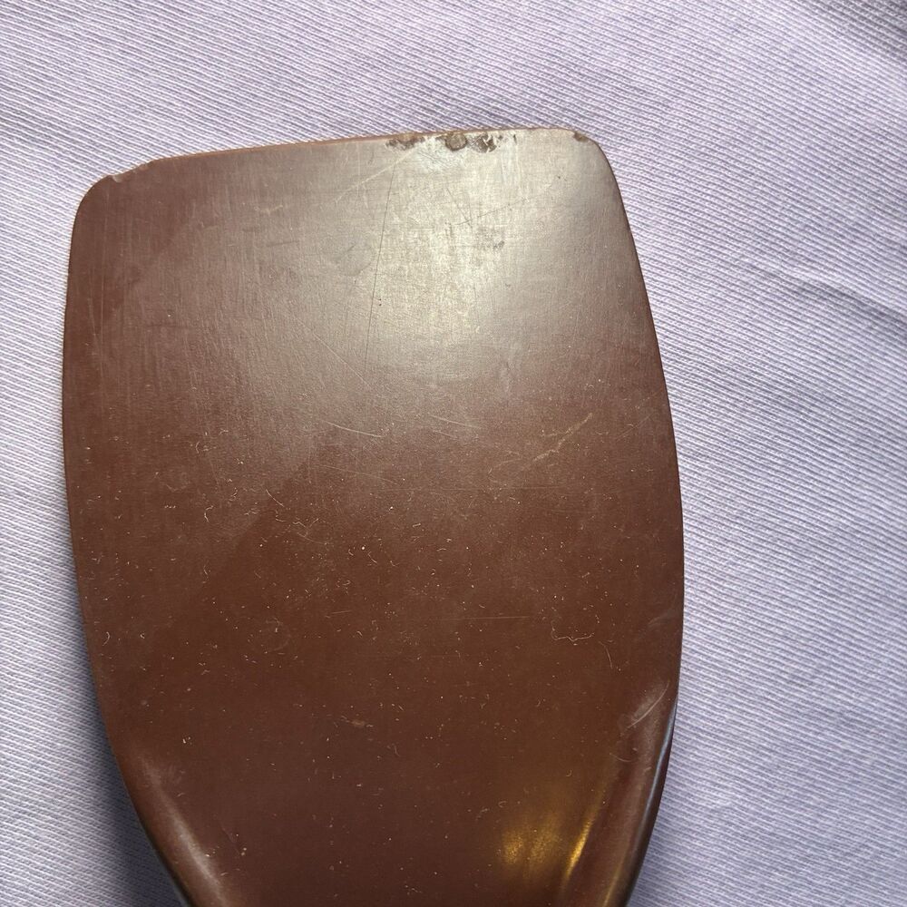 Vintage Collectible Melamine Brown Plastic Spatula - Picture 5 of 7